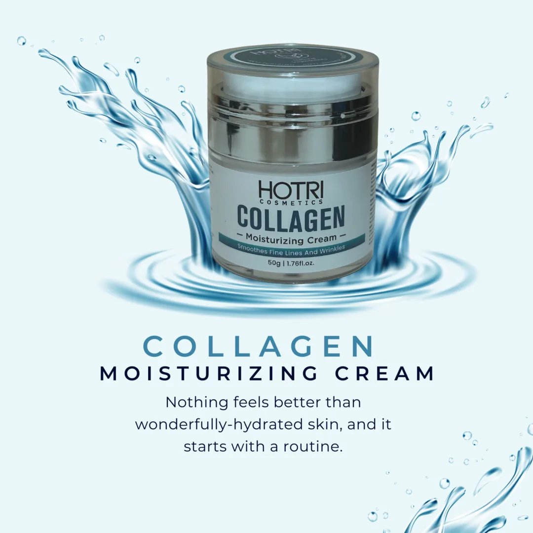 HOTRI COSMETICS Collagen Face Moisturizing Cream With Vitamin E Retinol. - Image 5