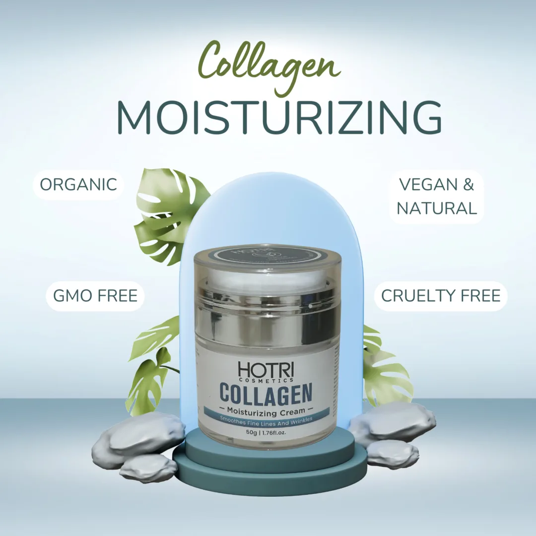 HOTRI COSMETICS Collagen Face Moisturizing Cream With Vitamin E Retinol.