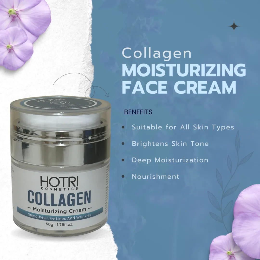 HOTRI COSMETICS Collagen Face Moisturizing Cream With Vitamin E Retinol. - Image 7