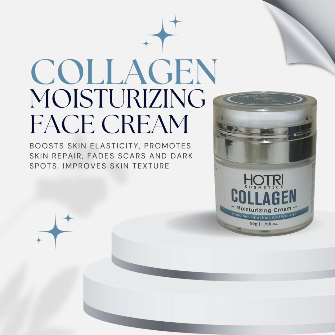 HOTRI COSMETICS Collagen Face Moisturizing Cream With Vitamin E Retinol. - Image 9